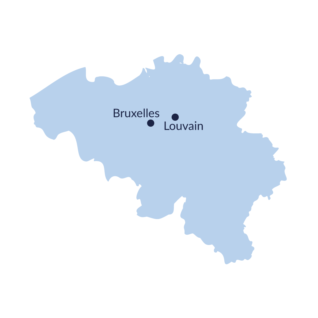 Carte Belgique