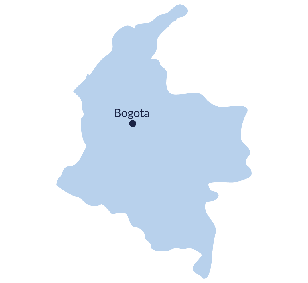 Carte Colombie