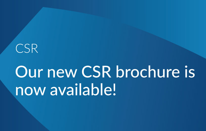 Our new CSR brochure is now available!