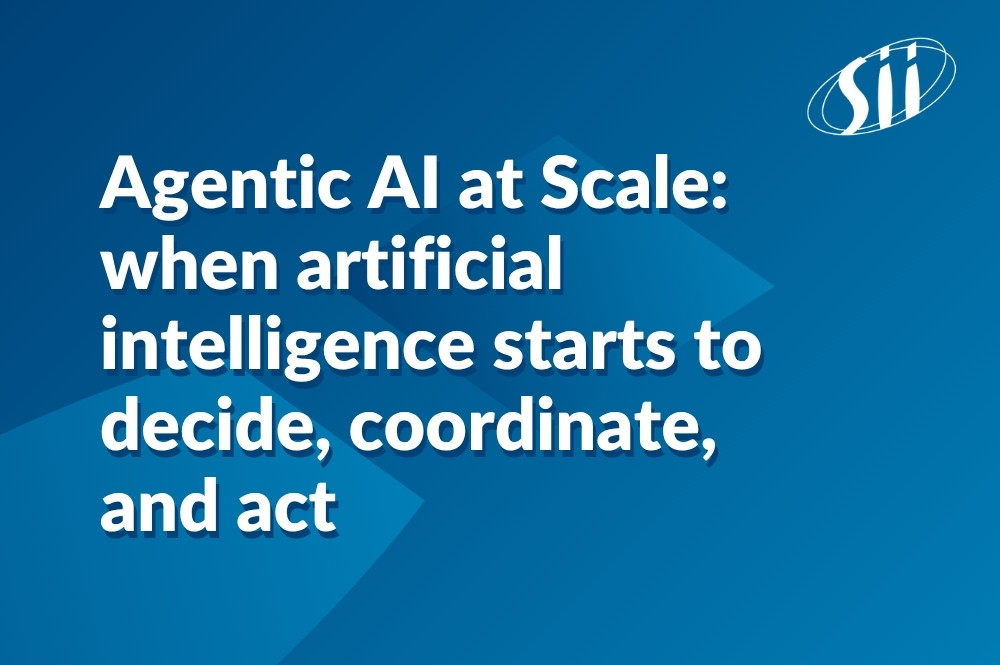 Image de l'article Agentic AI at Scale: when artificial intelligence starts to decide, coordinate, and act
