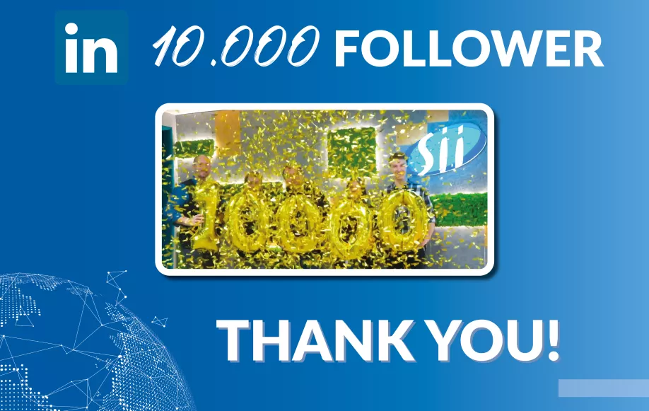 Image de l'article  SII Germany freut sich über 10.000 Follower auf LinkedIn