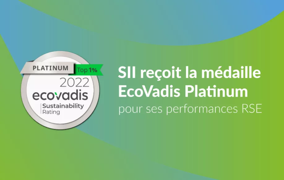 SII Group obtains EcoVadis "gold" medal