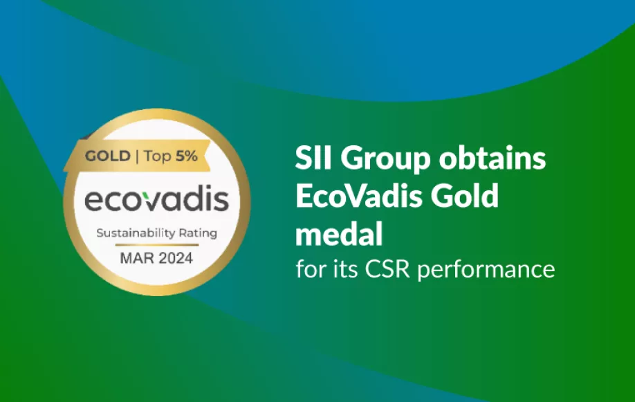SII Group obtains EcoVadis "gold" medal