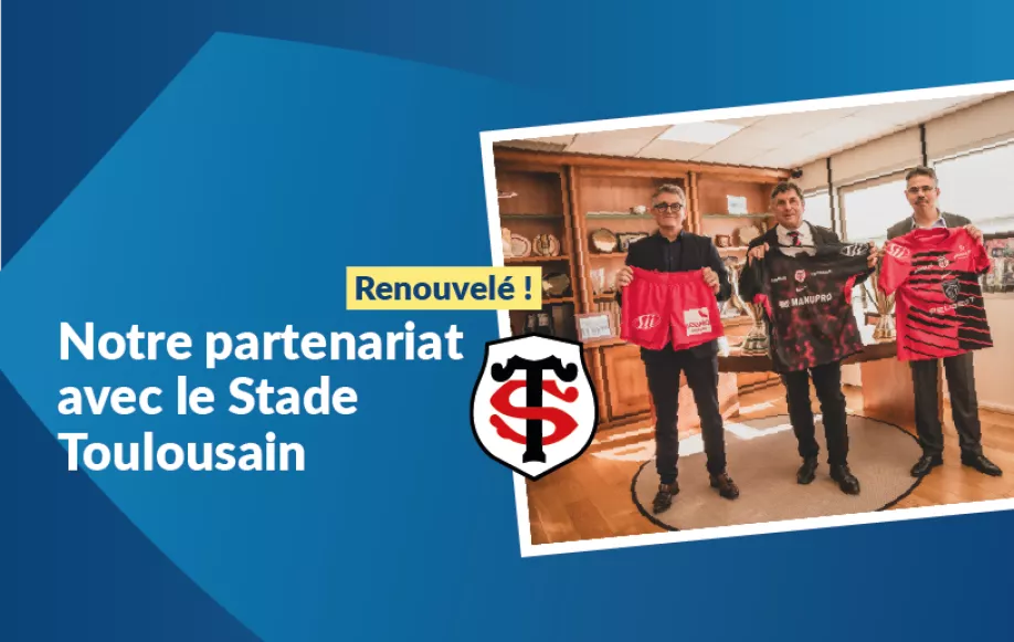 Le groupe SII renouvelle son engagement avec le Stade Toulousain jusqu'en 2026 !