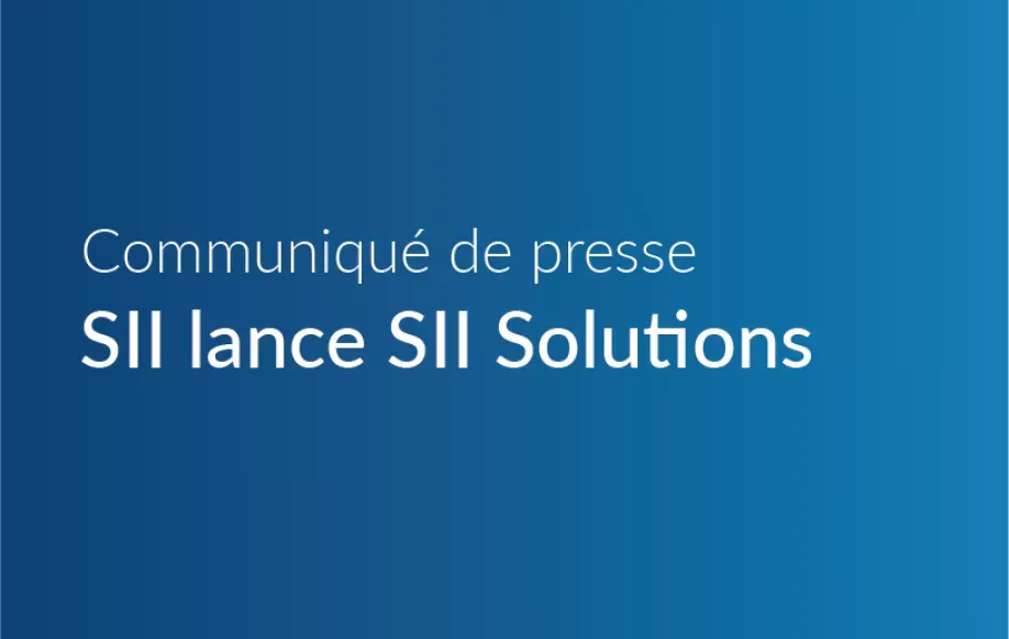 SII lance SII Solutions