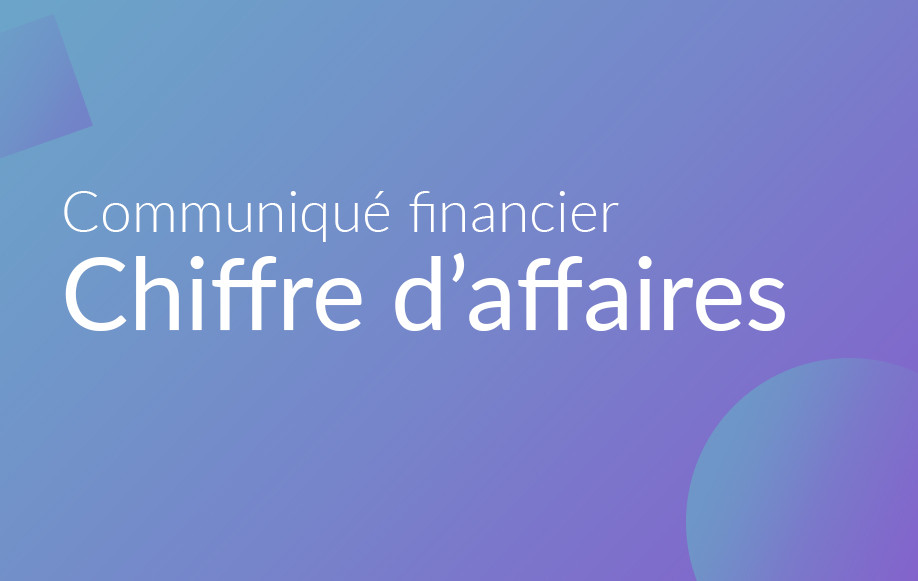 Chiffre d'affaires du premier trimestre 2019/2020